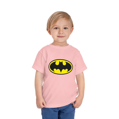 Batman Toddler Short Sleeve Tee - Superhero Shirt for Kids, Birthday Gift, Adventure Wear, Playtime Apparel, Comic Fan Clothing