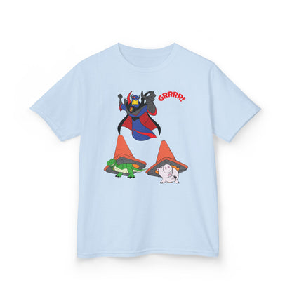 Kids Cartoon Battle Tee - Fun & Unique Grrr! Design