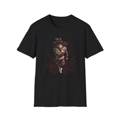 Epic Dragon Fighter Unisex T-Shirt, Anime Tee, Comfortable Casual Wear, Graphic Tee, Gift for Fans, Perfect for Events