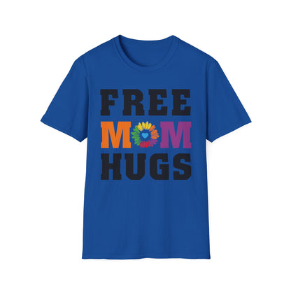 Free Mom Hugs Unisex Softstyle T-Shirt, Perfect for Mother's Day, Gift for Moms, Fun Family Gatherings, LGBTQ Support Tee, Summer [...]