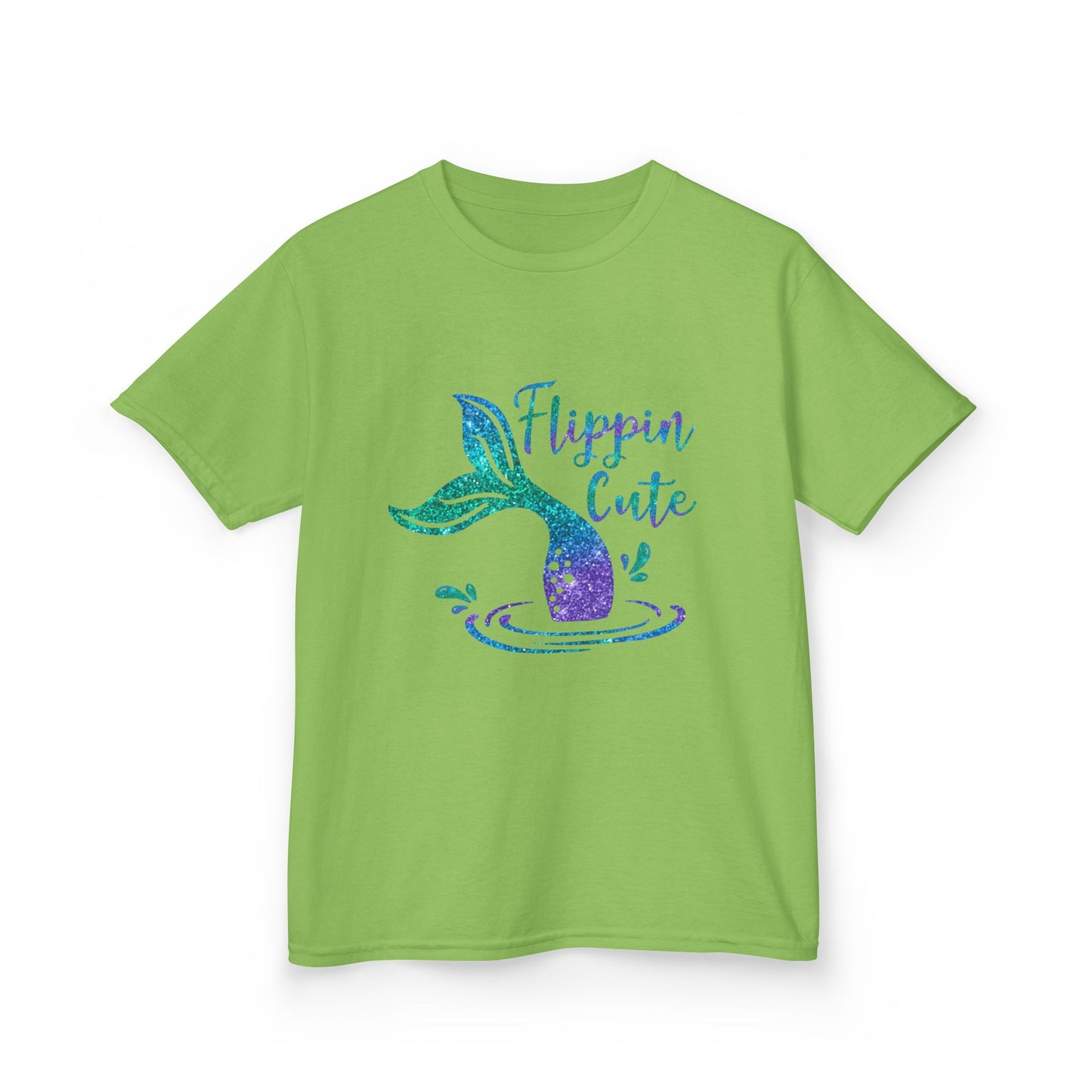 Flippin Cute Kids Tee - Colorful Whale Design for Fun-loving Children
