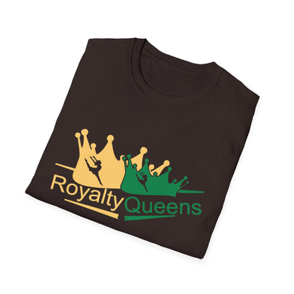 Royalty Queens Unisex Softstyle T-Shirt, Perfect for Birthdays, Celebrations, Gifts, Casual Wear, Fun Events