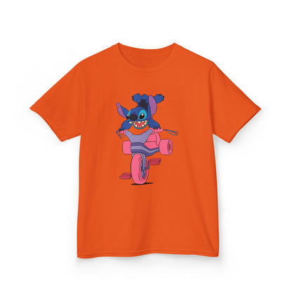 Kids' Playful Cartoon Tee, Fun Graphic Shirt, Gift for Children, Birthday Present, Everyday Wear, Colorful Kids' Apparel