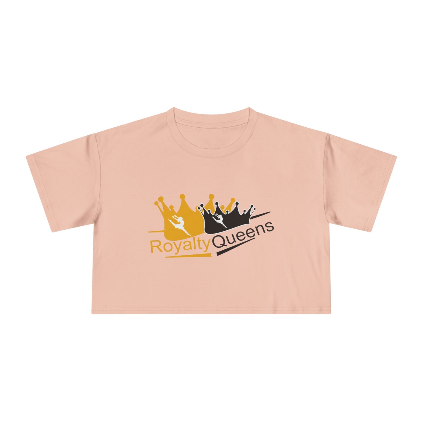 Royalty Queens Women's Crop Tee – Stylish, Comfortable Top for Queens, Perfect for Birthdays, Parties, Casual Wear, Gift Ideas
