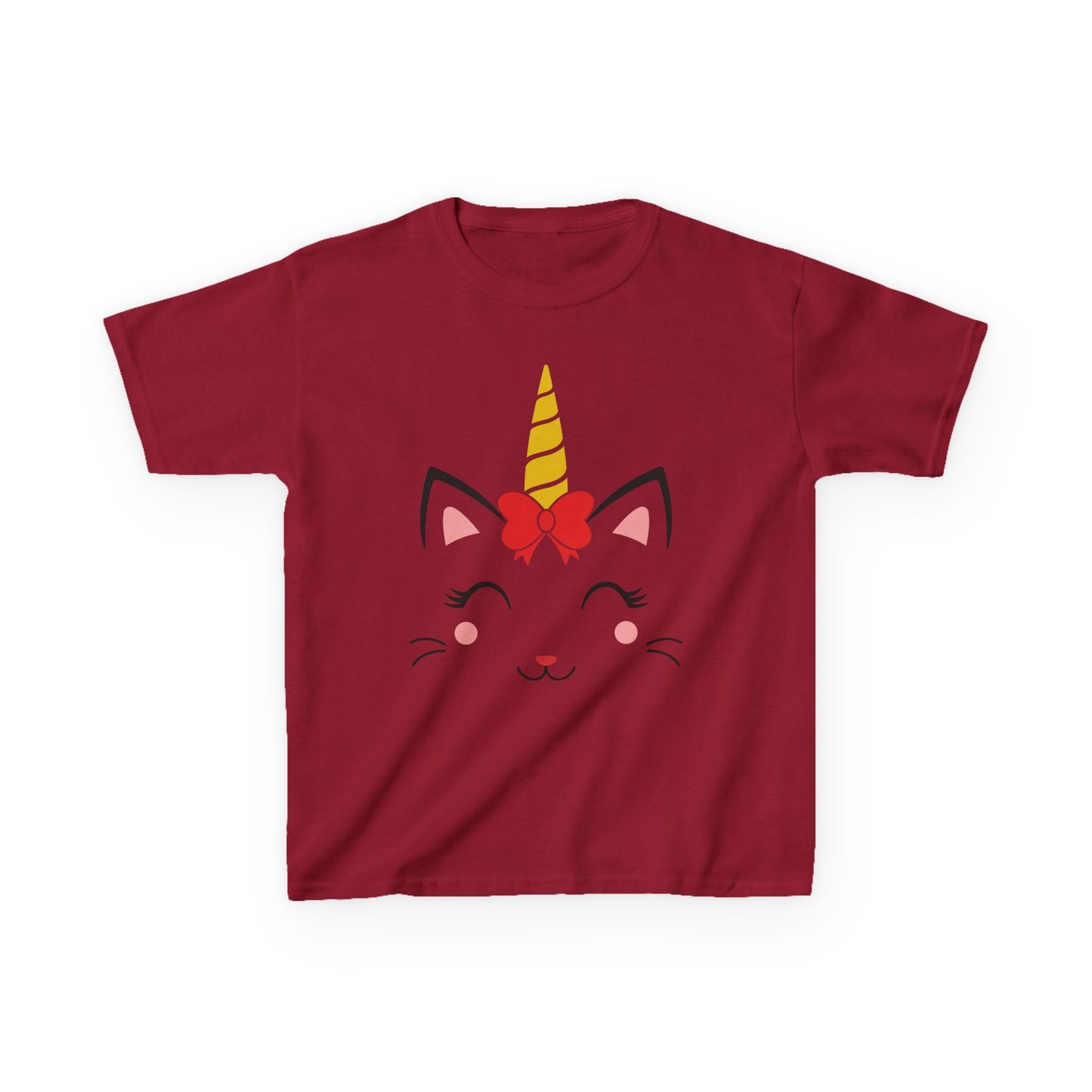 Cute Unicorn Kids Heavy Cotton Tee - Perfect for Birthdays and Everyday Fun!