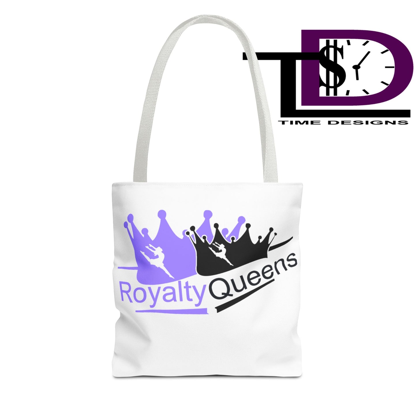 Royalty Queens Tote Bag, Stylish Shopping Tote, Gift for Queens, Dance Enthusiast Bag, Birthday Tote, AOP Design