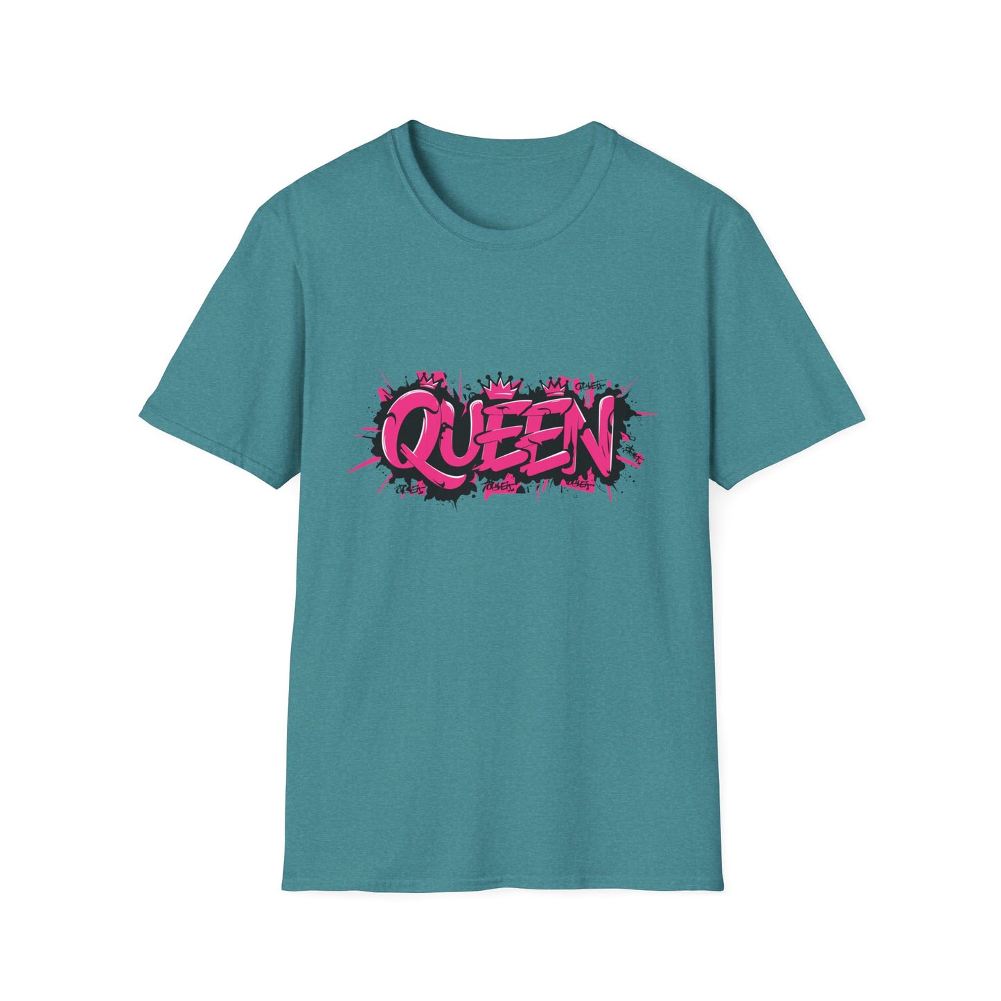 Queen Graphic Unisex T-Shirt, Trendy Apparel for Her, Gift for Birthday, Statement Tee for Queens, Perfect for Casual Outings, [...]