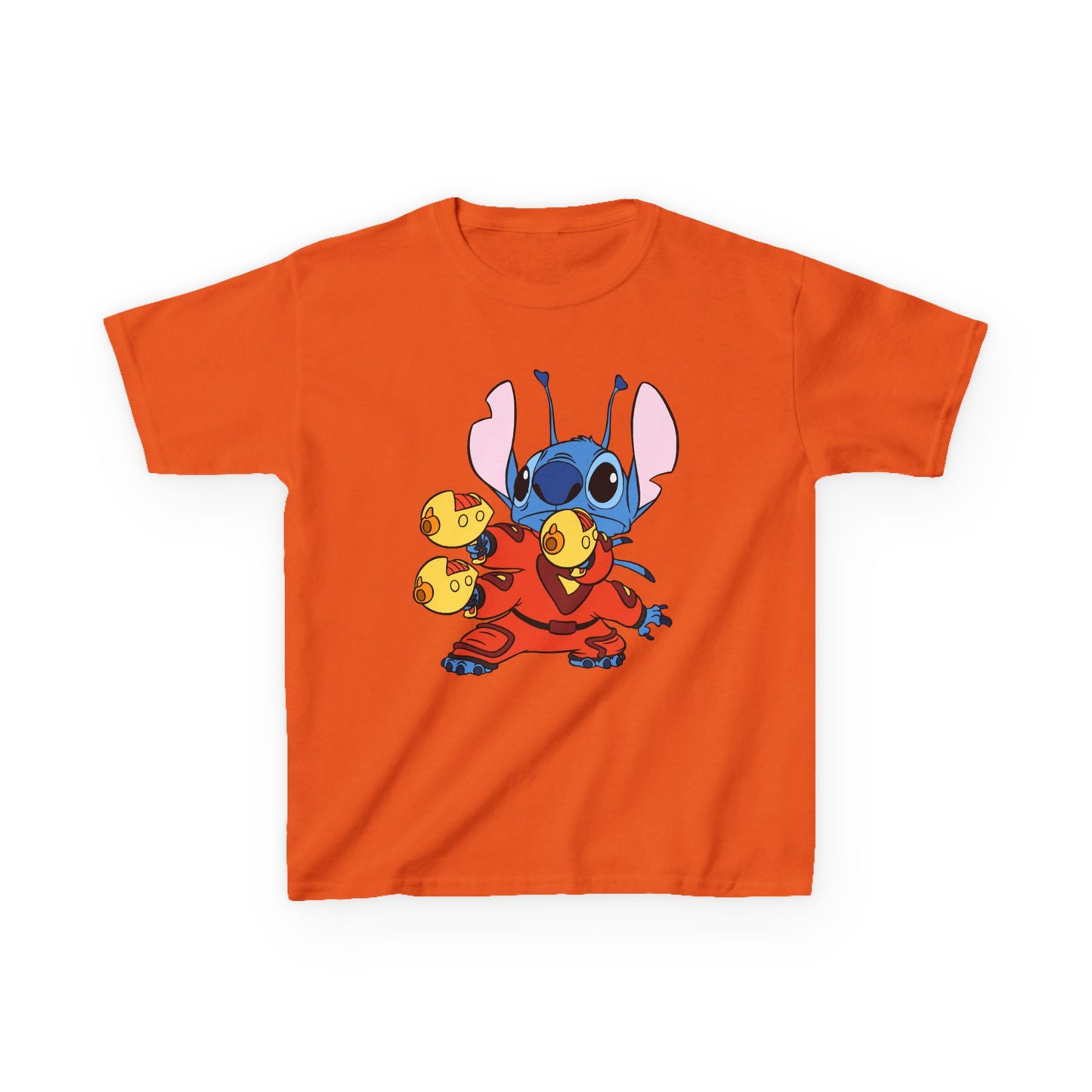 Colorful Kids Tee with Fun Cartoon Design