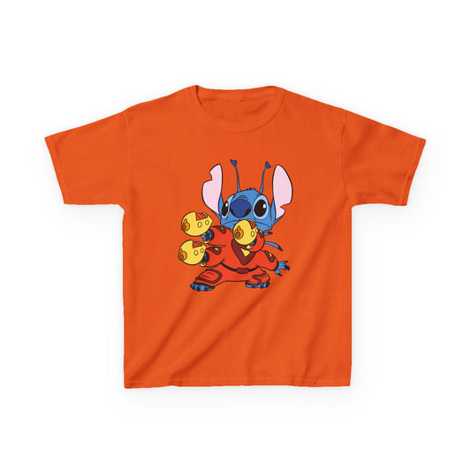 Colorful Kids Tee with Fun Cartoon Design