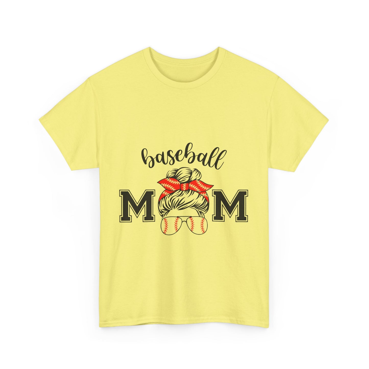 Baseball Mom Unisex Heavy Cotton Tee - Perfect for Game Day