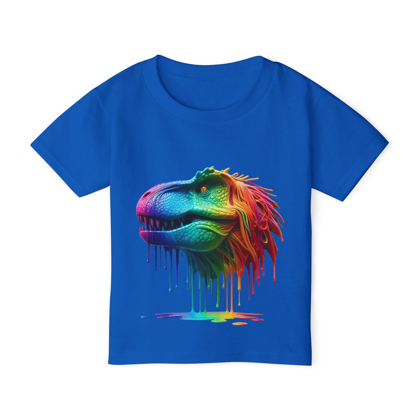 Rainbow T-Rex Toddler T-Shirt - Fun & Colorful Dino Tee for Kids