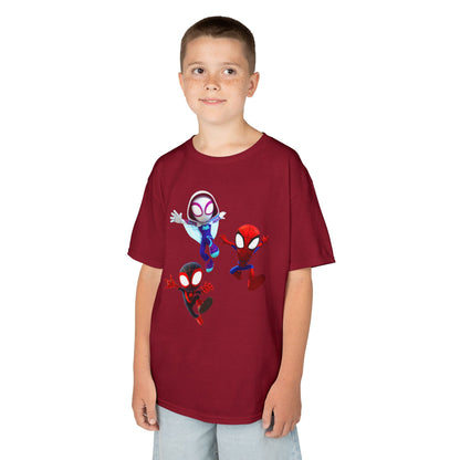Kids Spider-Man Adventure Tee - Fun and Cozy Cotton T-Shirt for Young Superhero Fans