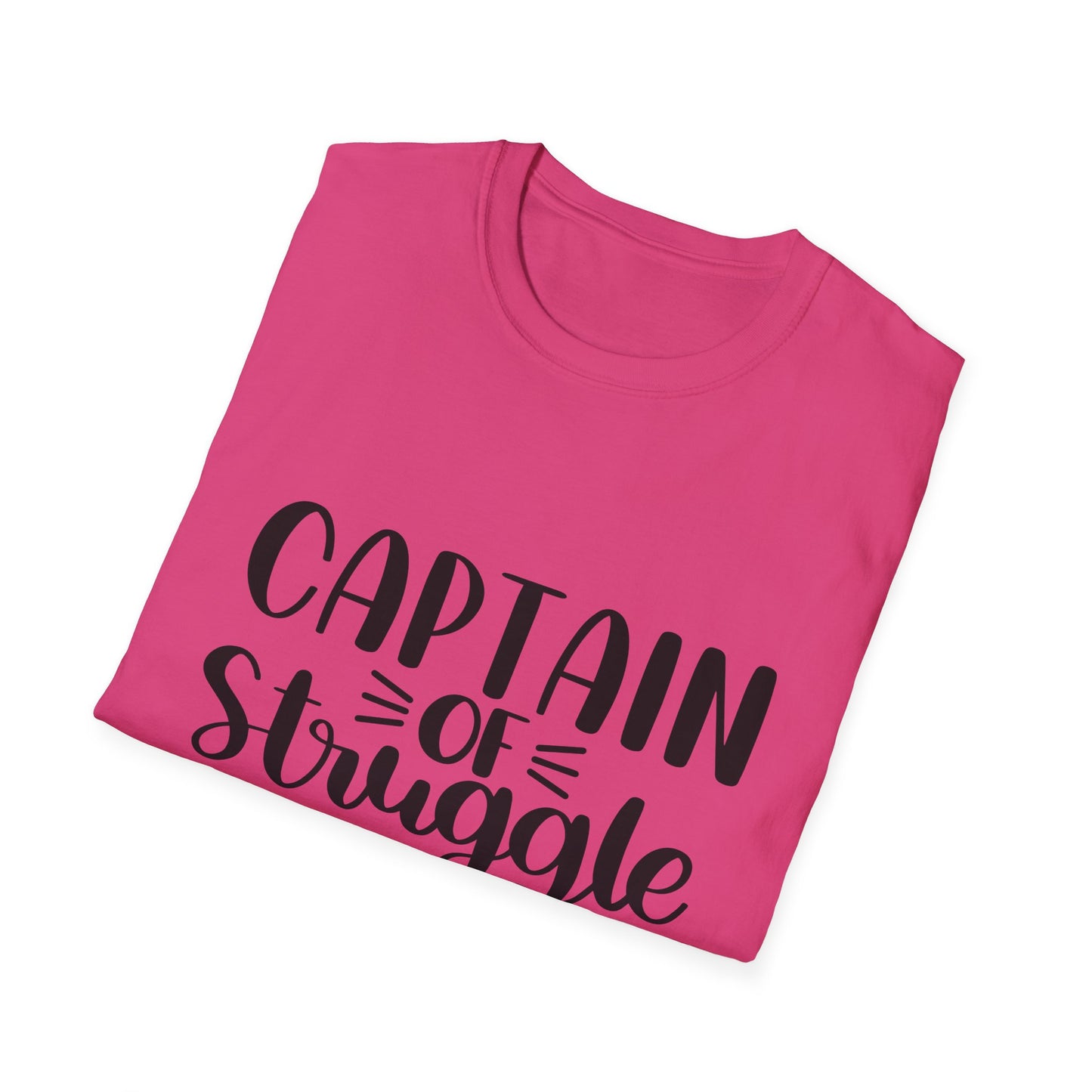 Captain of the Struggle Bus Unisex Softstyle T-Shirt