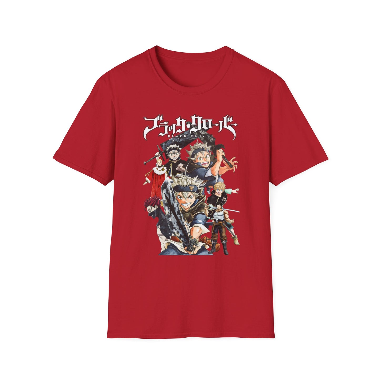 Unisex Softstyle T-Shirt - 'Create Your Own Calm' & Anime Design