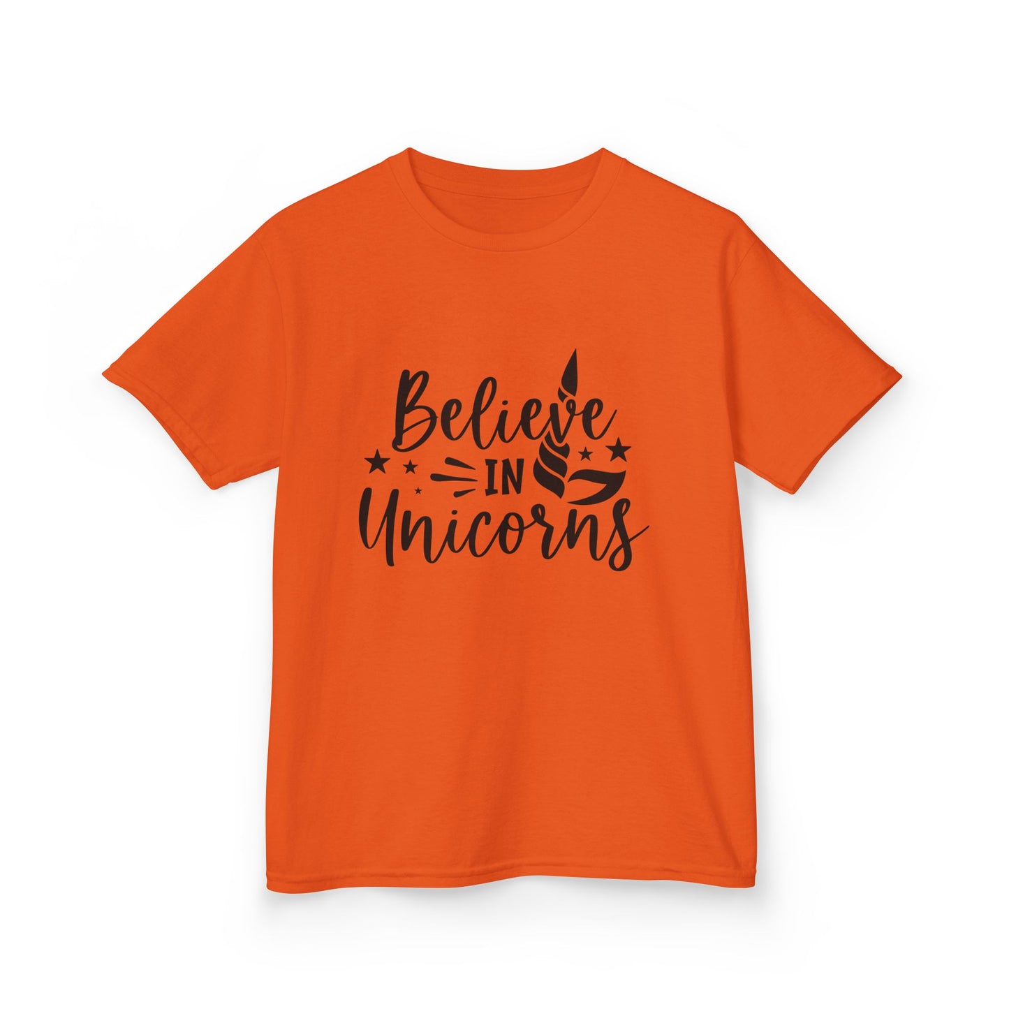 Believe in Unicorns Kids T-Shirt - Inspirational Cotton Tee for Dreamers