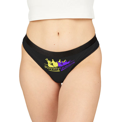 Royalty Queens Women's Thongs - Fun & Sassy Underwear for Confident Women