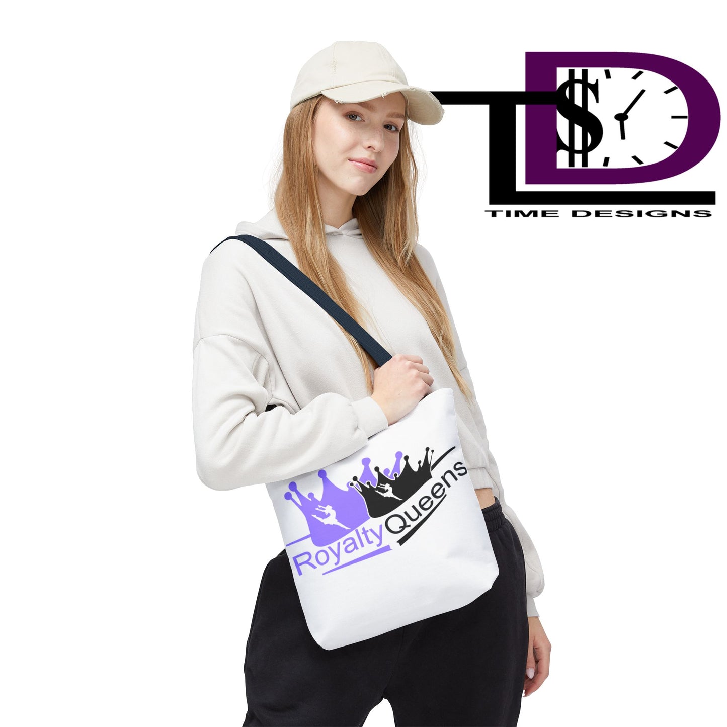 Royalty Queens Tote Bag, Stylish Shopping Tote, Gift for Queens, Dance Enthusiast Bag, Birthday Tote, AOP Design