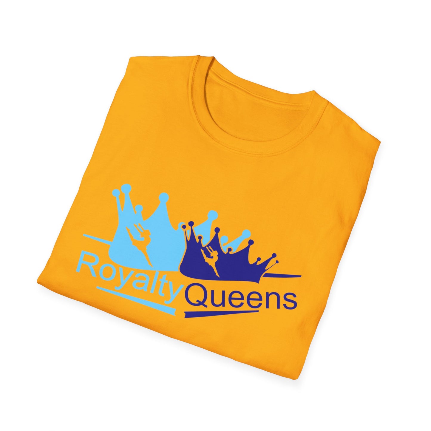 Royalty Queens Unisex Softstyle T-Shirt, Casual Apparel, Birthday Gift, Pride Celebration, Queen Themed Fashion, Everyday Wear
