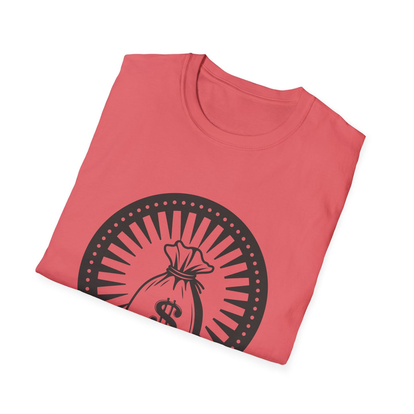 Money Bag Graphic Unisex T-Shirt - Perfect for Hustlers and Entrepreneurs