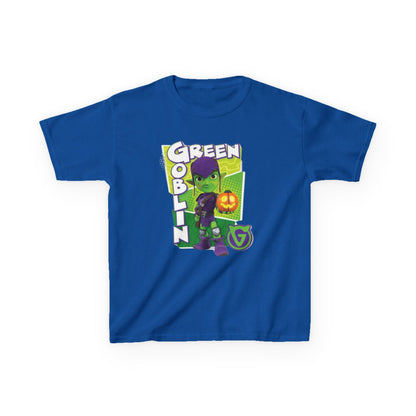 Kids Green Goblin Tee - Fun Halloween T-Shirt for Kids