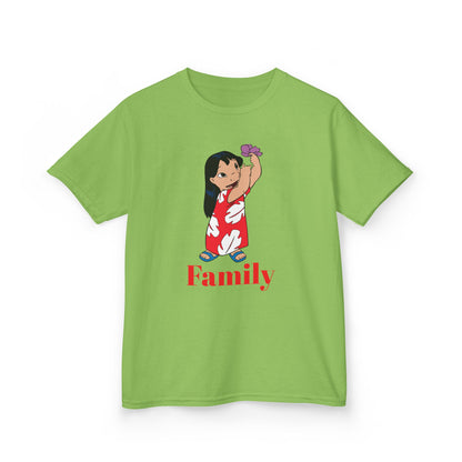 Kids Family Tee, Cute Kids T-Shirt, Family Bonding Shirt, Birthday Gift for Kids, Cute Family Design Tee