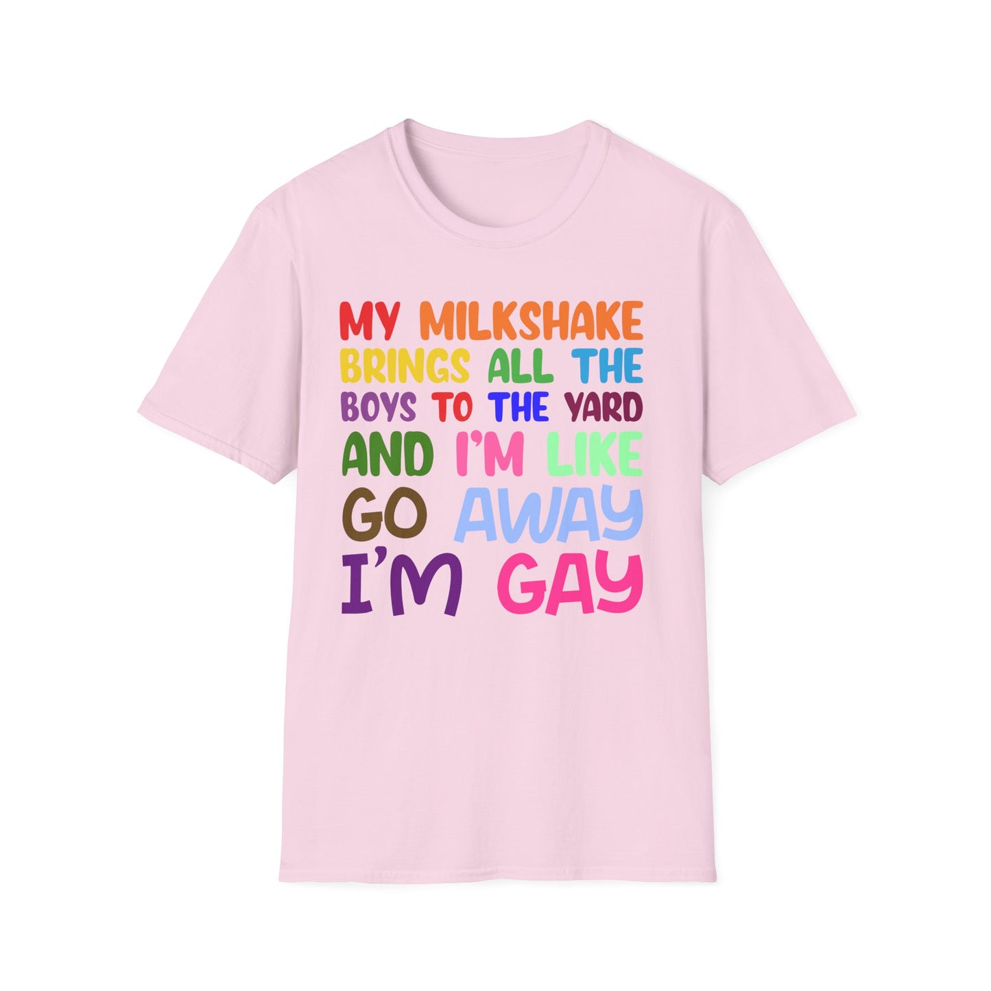 Prideful Unisex T-Shirt with Fun Quote, Queer Humor Tee, LGBT Pride Shirt, Birthday Gift, Summer Casual Wear