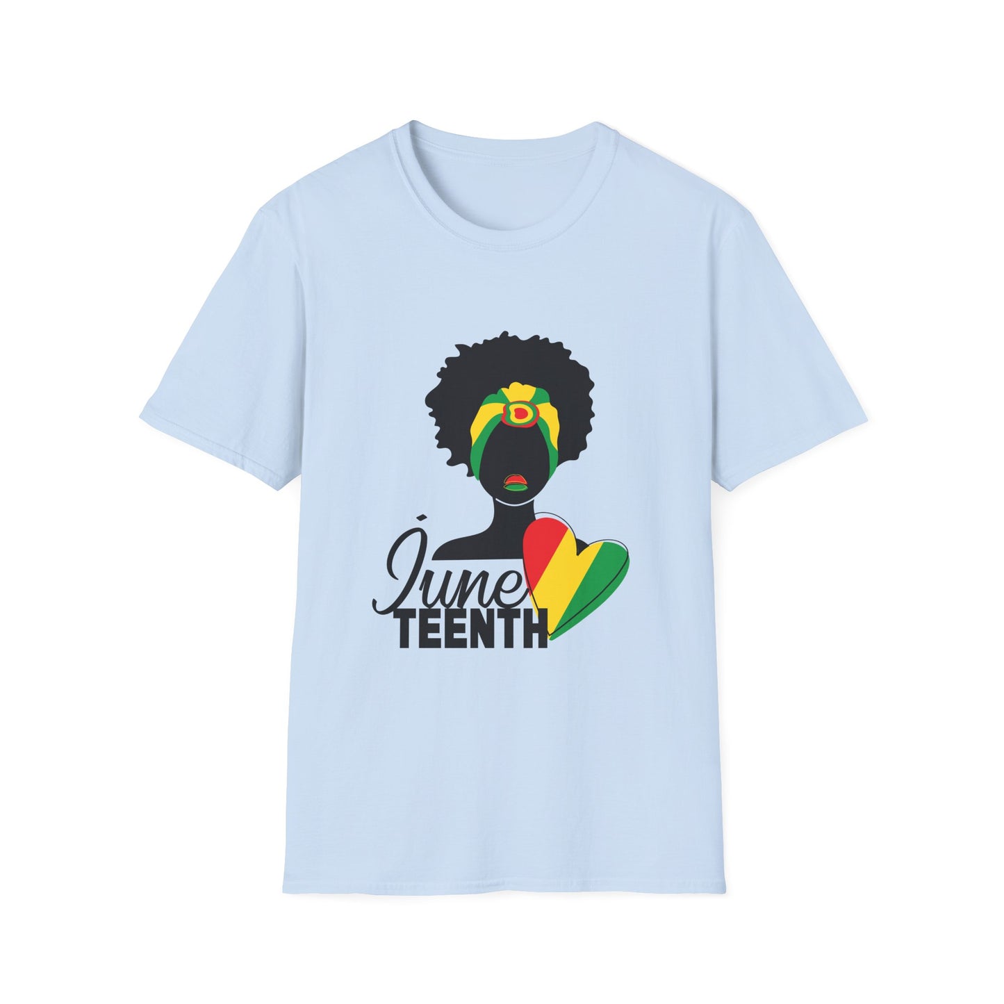 Juneteenth Celebration T-Shirt, Unisex Softstyle Tee, African American Pride Shirt, Freedom Day Apparel, Black History Month Gift