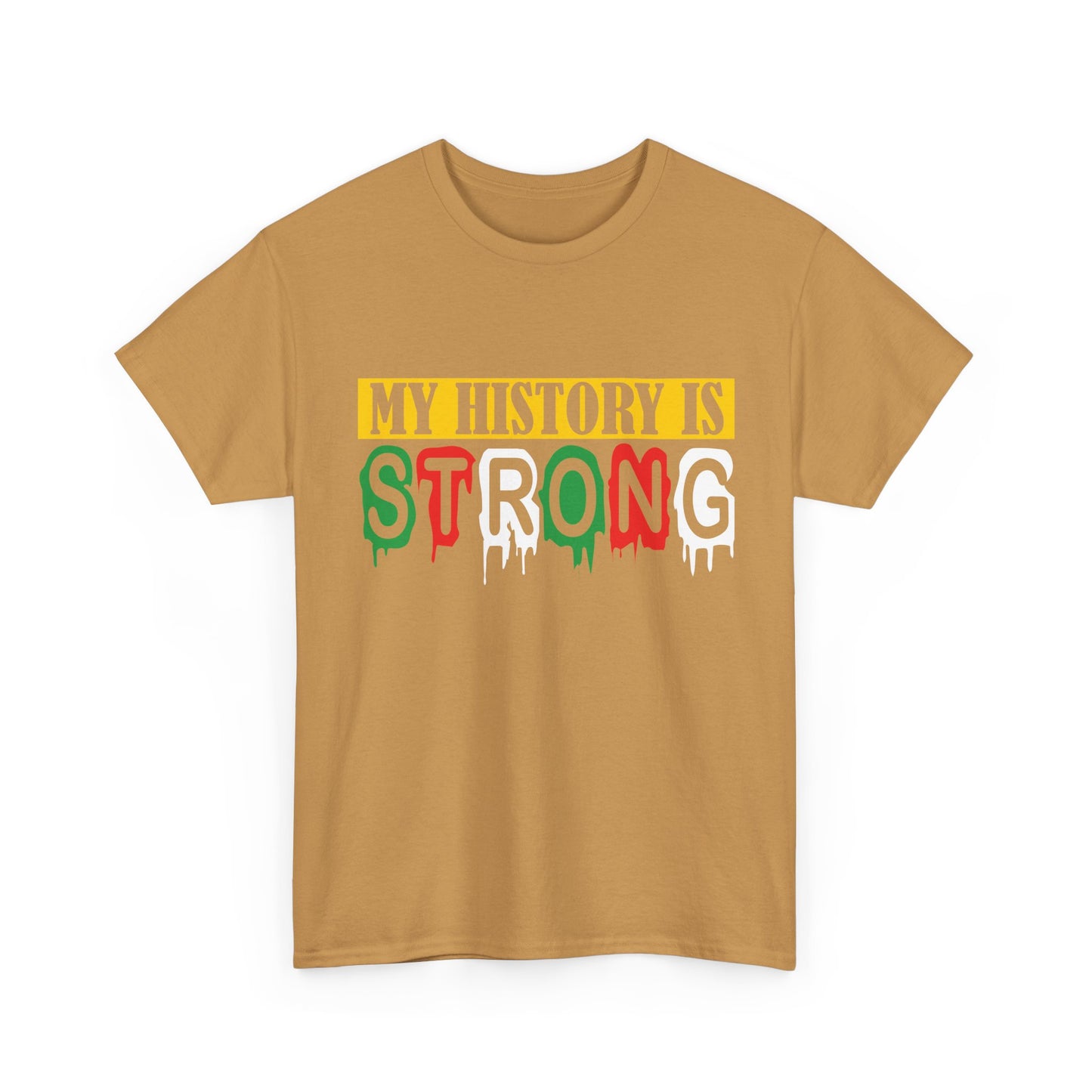 Empowerment Unisex Heavy Cotton Tee | My History Is Strong, Inspirational Shirt, Affirmation Tee, Black History Month Tee, Gift for [...]