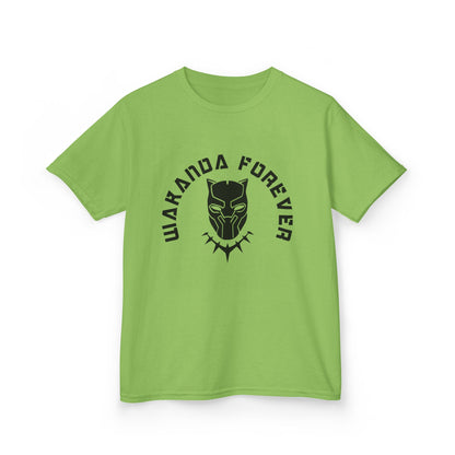 Kids Black Panther Tee, Superhero T-Shirt, Kids Graphic Tee, Wakanda Forever Shirt, Birthday Gift for Boys/Girls