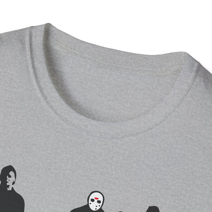 Squad Goals Unisex T-Shirt, Funny Graphic Tee, Group Friend Shirt, Movie Night Outfit, Halloween Costume Top, Gifting for Friends