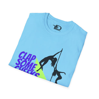 Clap Some Cheeks Save a Freak T-Shirt, Fun Graphic Tee for Parties, Gift for Dancers, Unique Statement Shirt, Cool Casual Wear