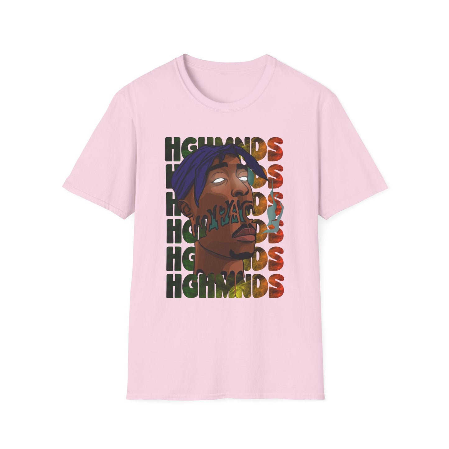 High minds Unisex Softstyle T-Shirt - Unique Artistic Design
