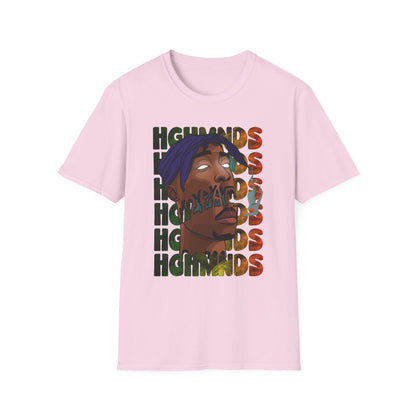 High minds Unisex Softstyle T-Shirt - Unique Artistic Design