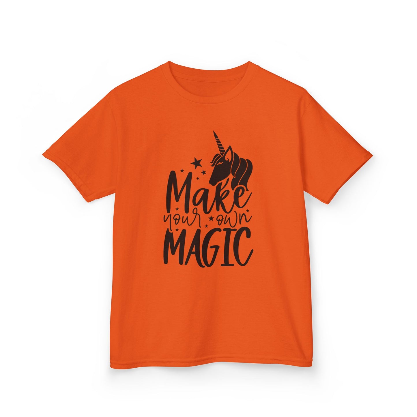 Kids Unicorn Magic Tee - 'Make Your Own Magic' Cotton Shirt