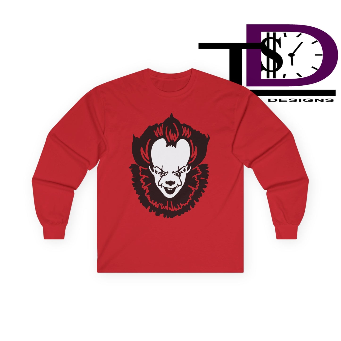 Fierce Lion Graphic Long Sleeve Tee | Perfect for Animal Lovers, Unique Gift, Casual Wear, Birthday, Everyday Style, Statement Shirt