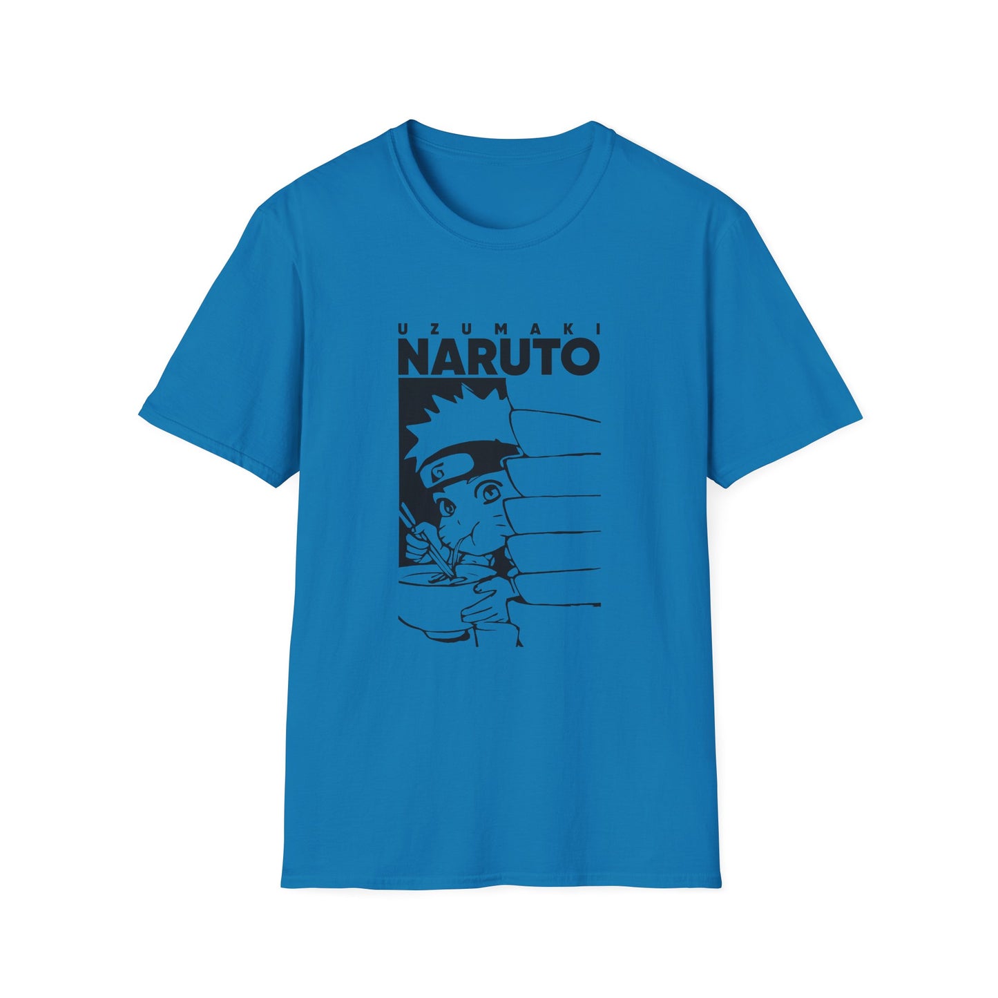 Naruto Unisex Softstyle T-Shirt - Fun Anime Graphic Tee for Fans