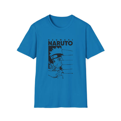 Naruto Unisex Softstyle T-Shirt - Fun Anime Graphic Tee for Fans