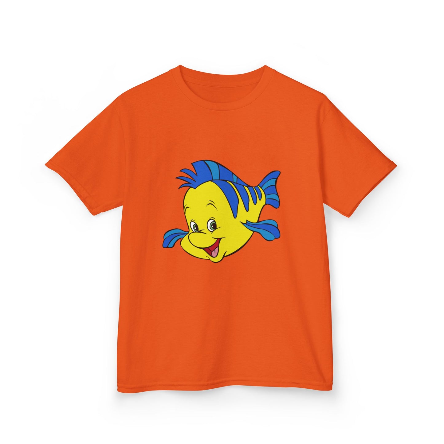 Kids Cartoon Fish Tee - Fun Summer T-Shirt, Gift for Birthday, Beach Day, Family Outings, Vacation Wear