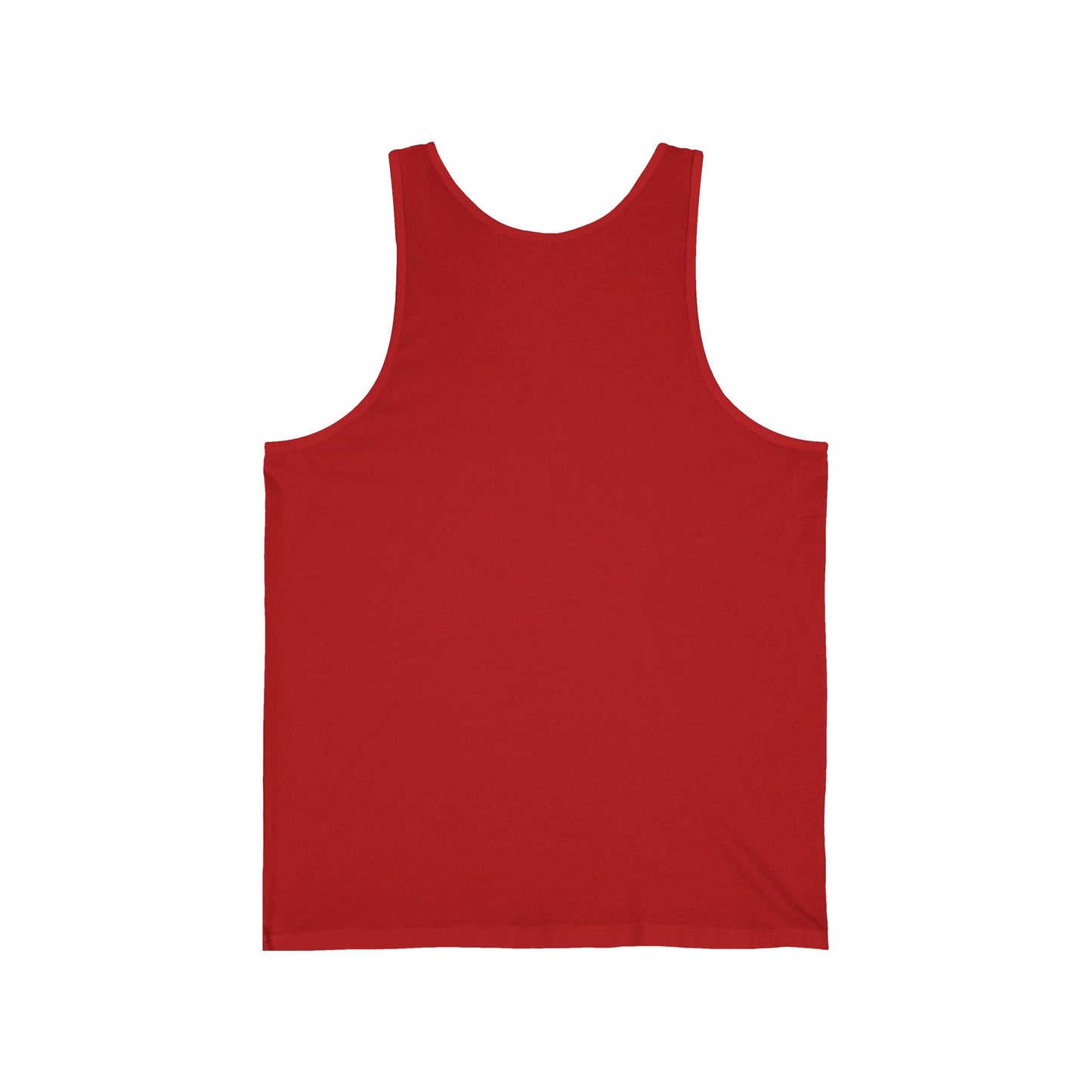 Stylish Unisex Jersey Tank - Time Design Graphic Tee