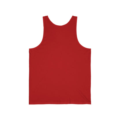 Stylish Unisex Jersey Tank - Time Design Graphic Tee