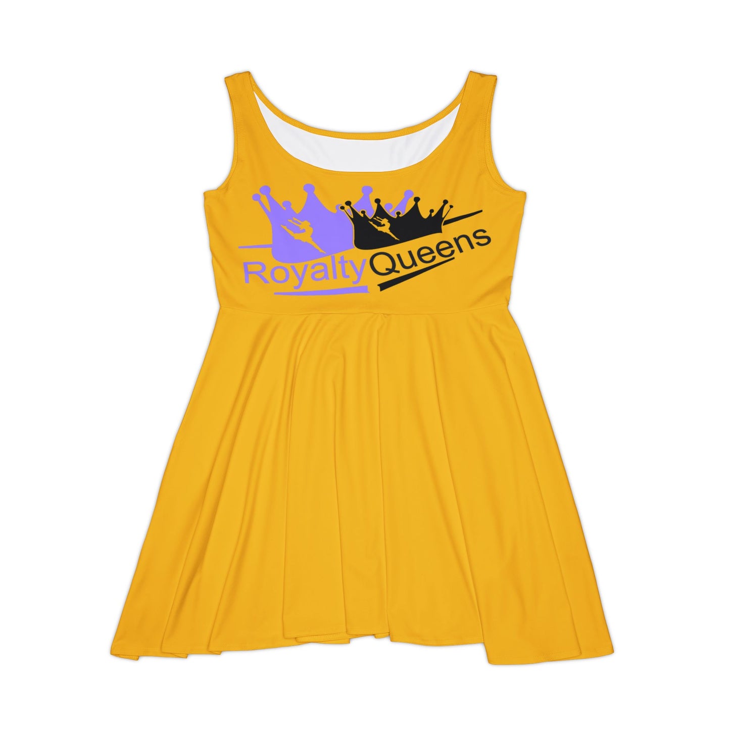 Royalty Queens Women's Skater Dress, Fun Summer Dress, Cute Party Dress, Trendy Casual Dress, Birthday Outfit, Gift for Queens