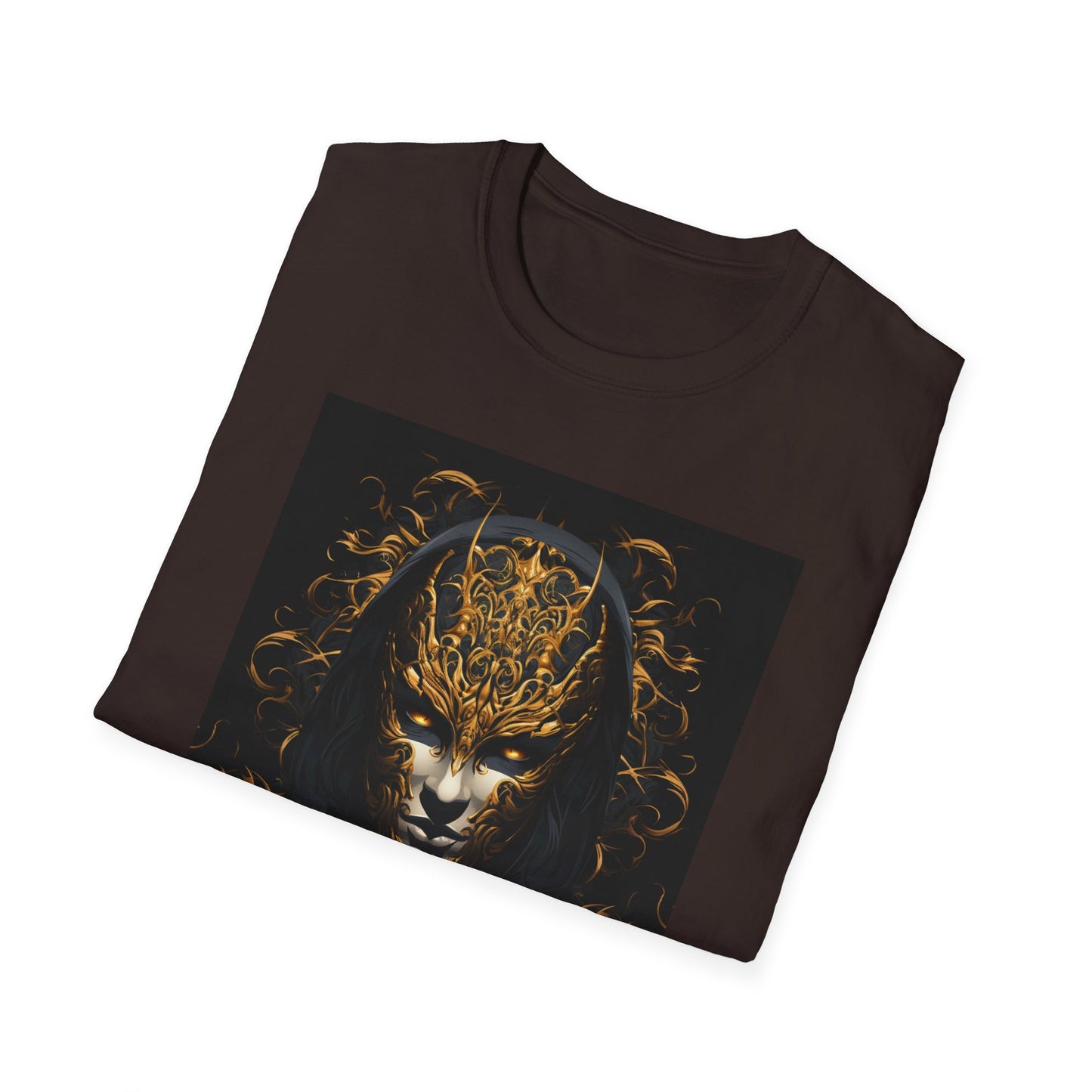 Mystical Art Unisex Softstyle T-Shirt - Enigmatic Design