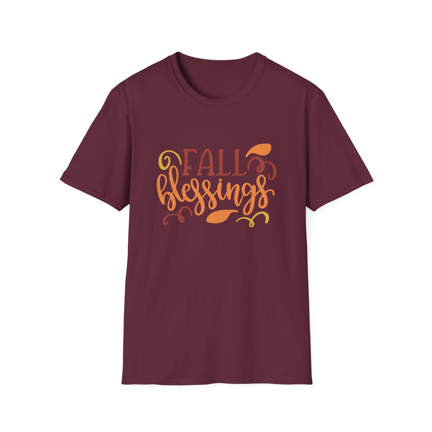 Fall Blessings T-Shirt, Cute Autumn Tee, Thanksgiving Gift, Cozy Casual Wear, Seasonal Graphic Shirt