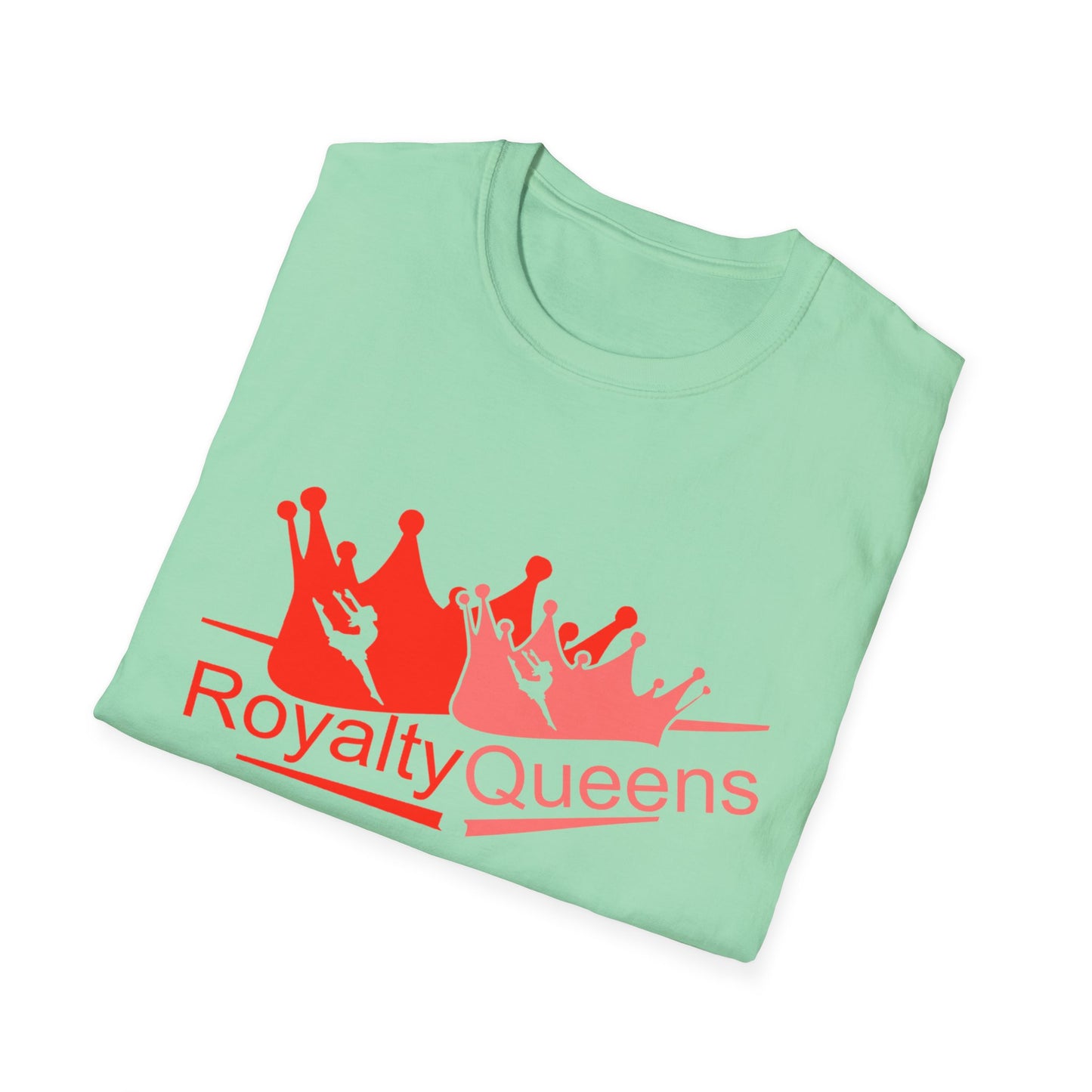 Royalty Queens Unisex Softstyle T-Shirt - Fun, Empowering, Comfortable Gift for Friends, Birthday, Celebration, Casual Wear