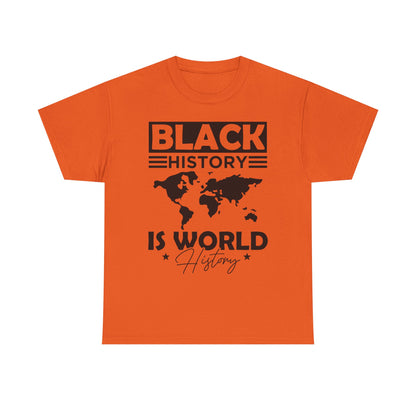 Black History Awareness Tee, Unisex Cotton T-Shirt, Black History Month Shirt, Cultural Pride Apparel, Educational Gift
