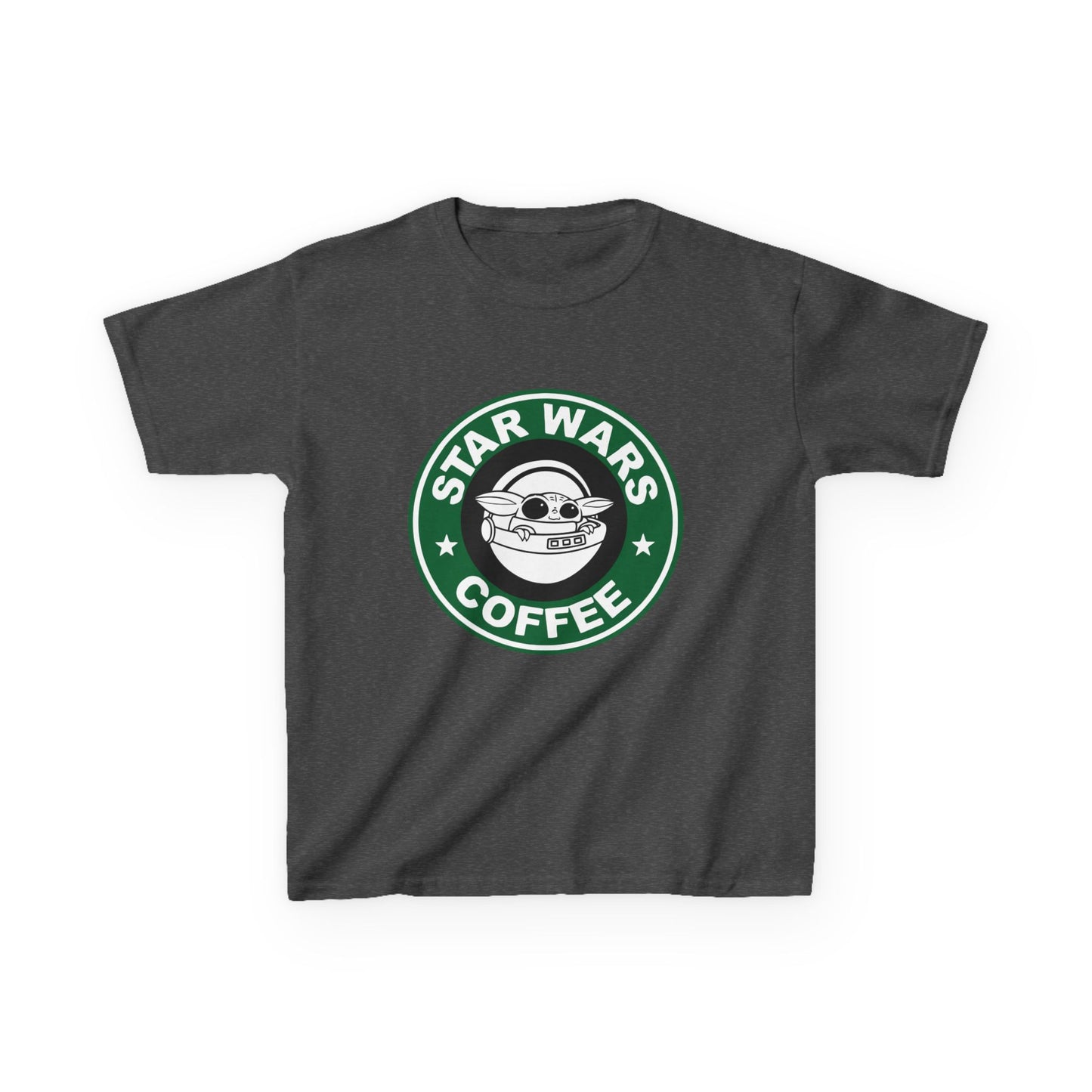 Star Wars Coffee Kids Tee, Fun Graphic T-shirt for Boys & Girls, Perfect for Birthdays, Star Wars Fans, Casual Wear