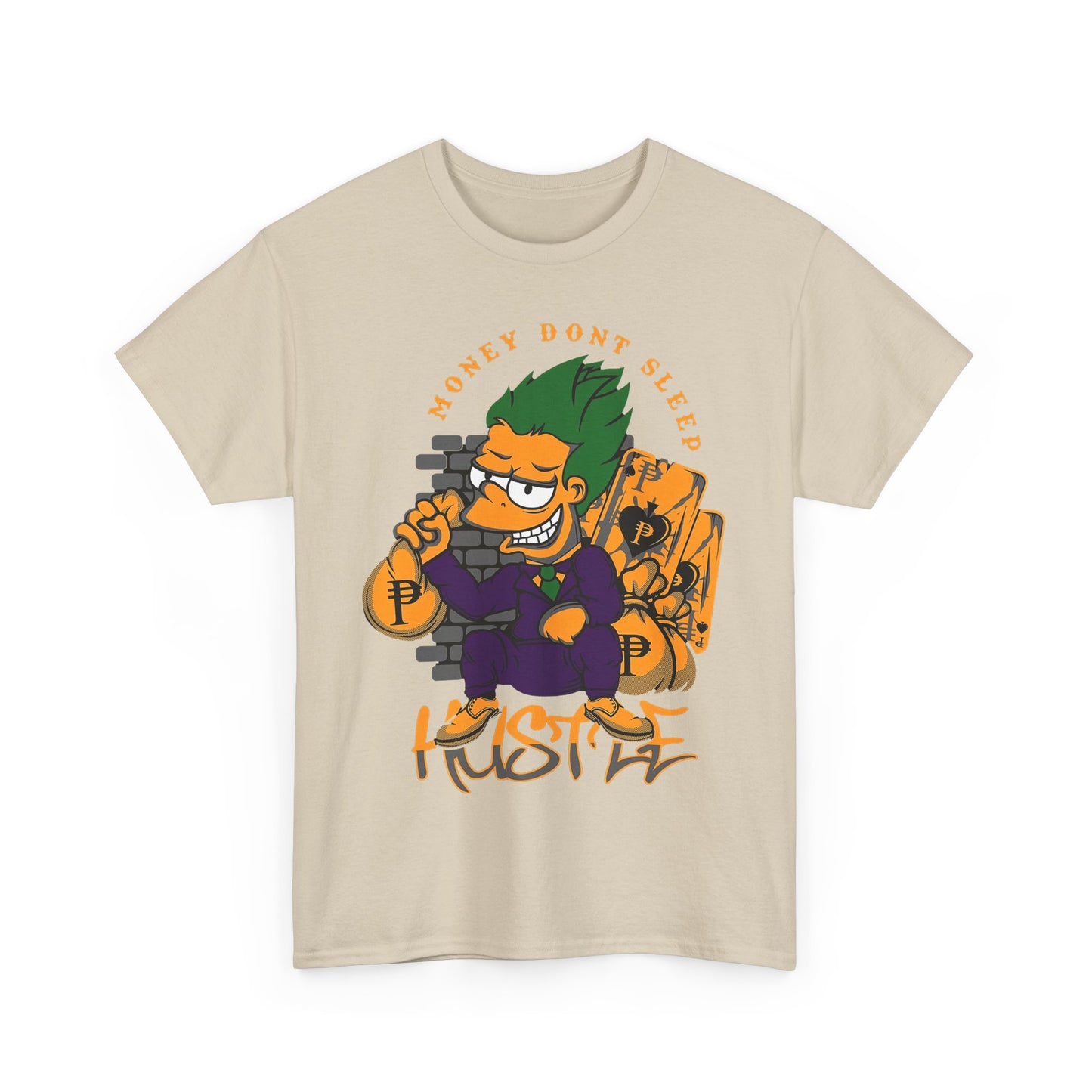Hustle Money Don't Sleep Unisex Heavy Cotton Tee