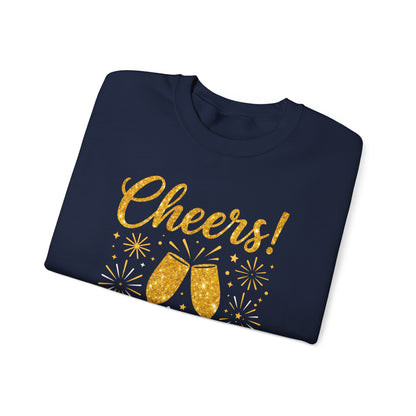Cheers to a New Year Sweatshirt — New Year’s Eve Celebration Crewneck