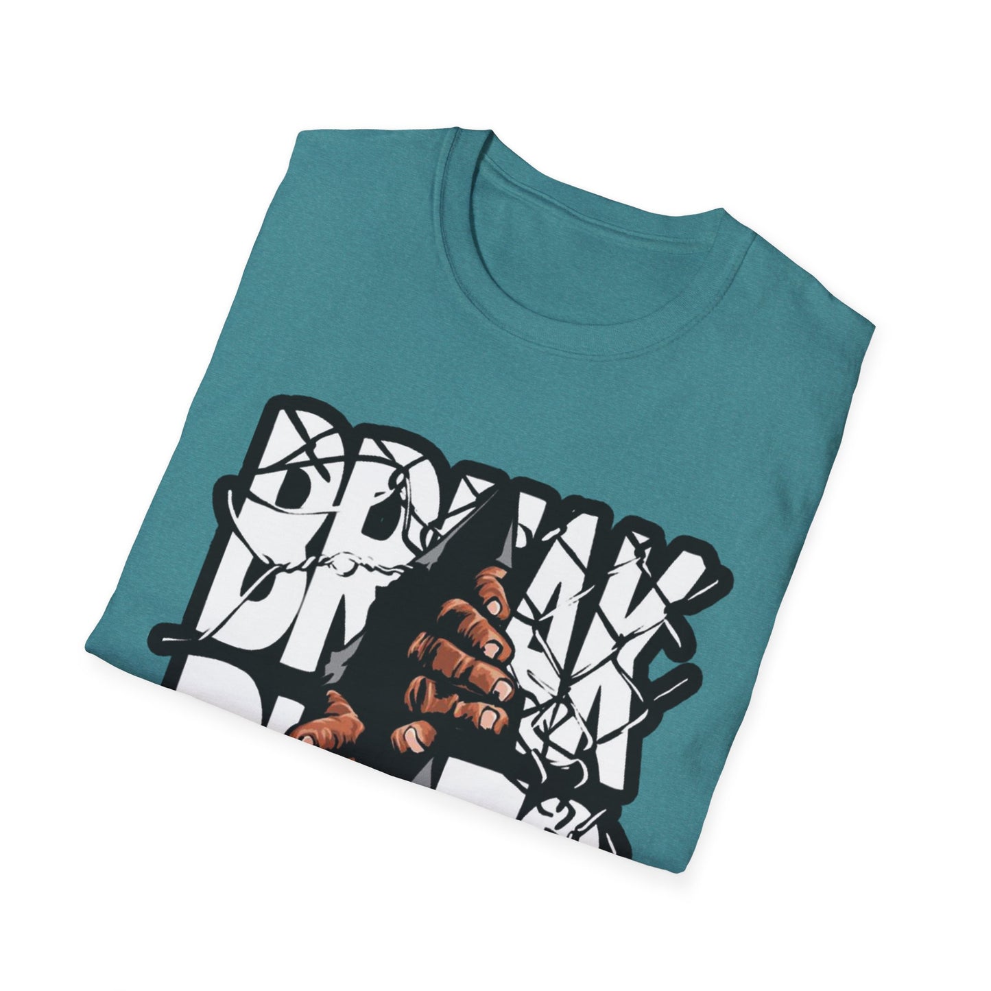 Break Rules Unisex Softstyle T-Shirt - Casual Streetwear Tee for Rebels