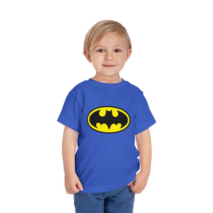 Batman Toddler Short Sleeve Tee - Superhero Shirt for Kids, Birthday Gift, Adventure Wear, Playtime Apparel, Comic Fan Clothing